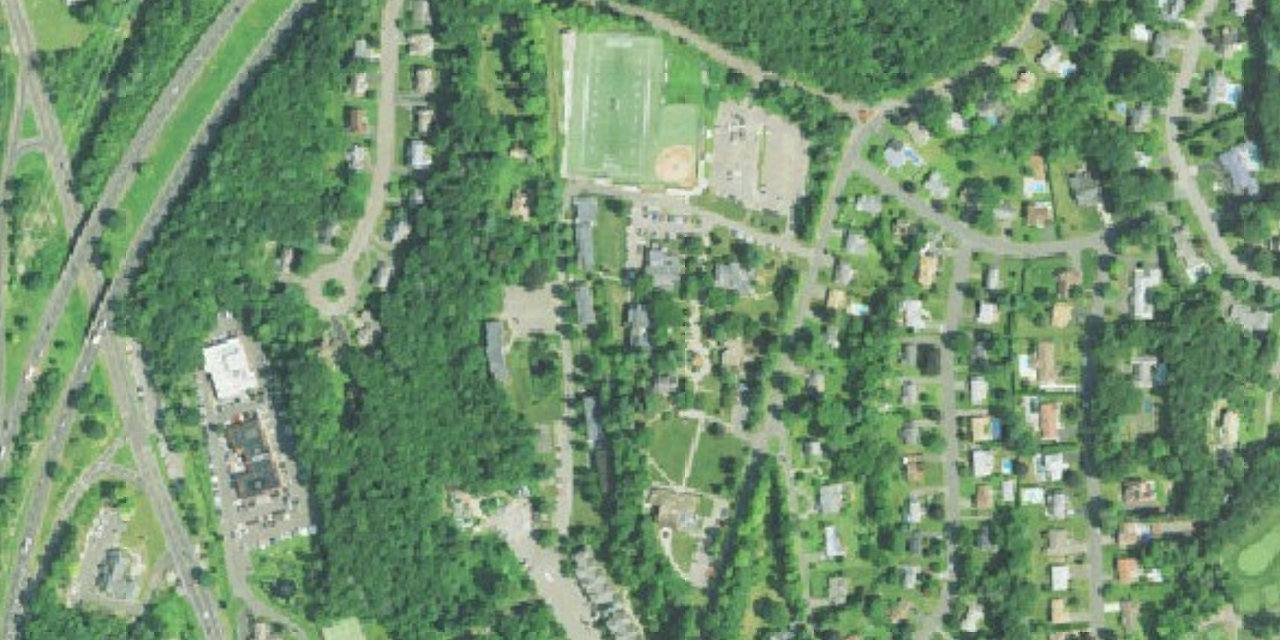Aerial view of Post University