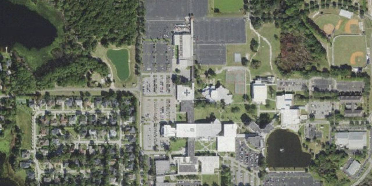 Aerial view of Seminole State College of Florida