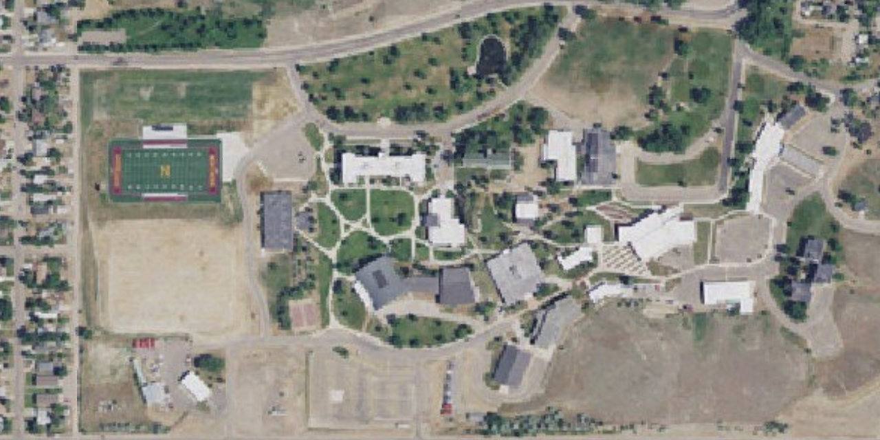 Vista aérea de Montana State University-Northern