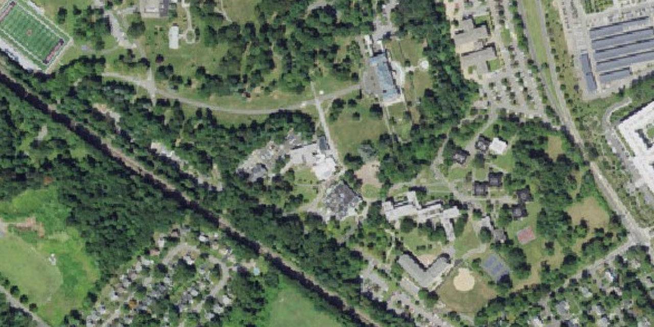 Vista aérea de Fairleigh Dickinson University-Florham Campus
