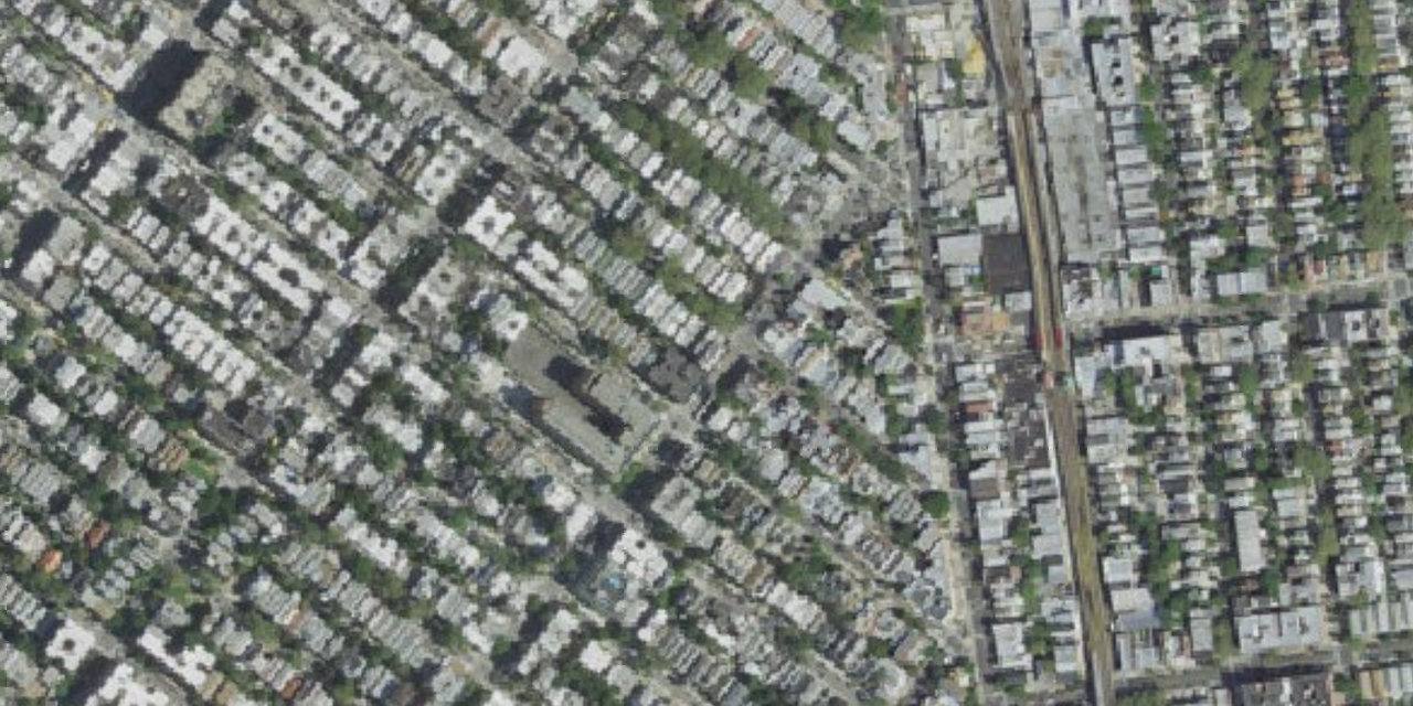Aerial view of Beth Hamedrash Shaarei Yosher Institute