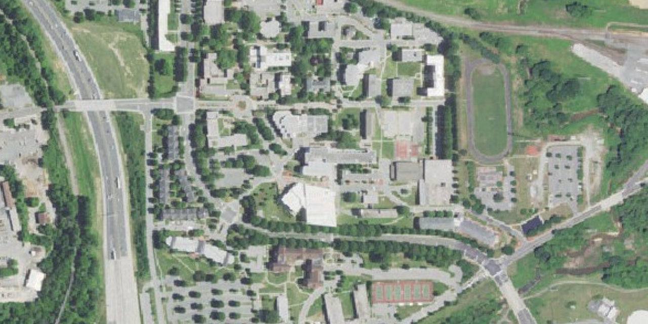Vista aérea de Winston-Salem State University