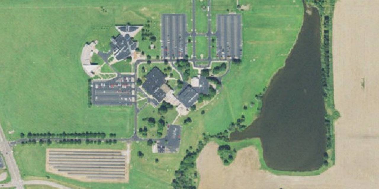 Vista aérea de Kent State University at Trumbull