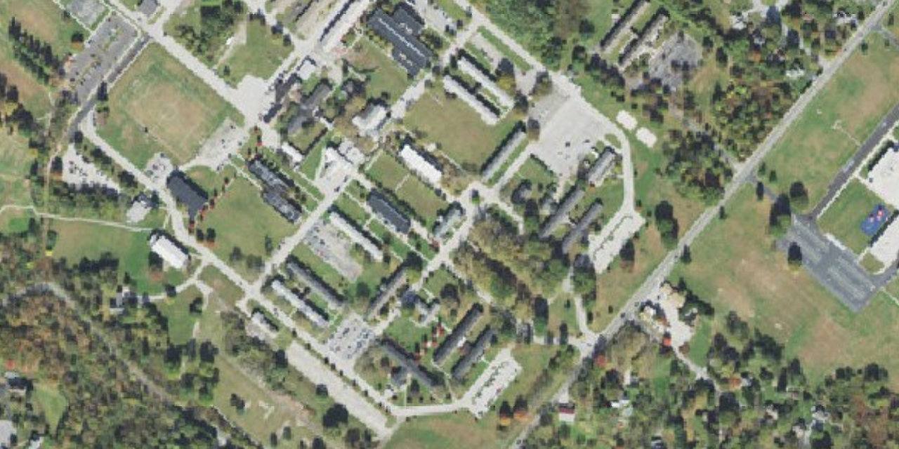 Aerial view of University of Valley Forge