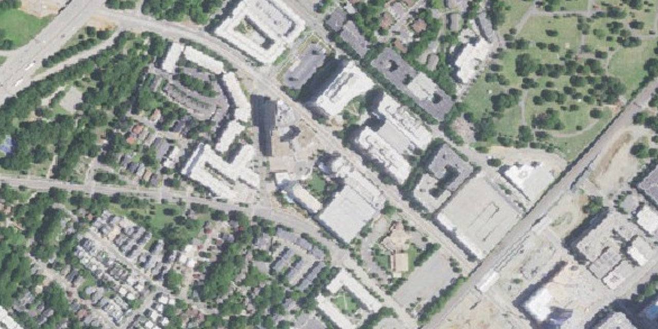 Aerial view of Johnson & Wales University-Charlotte