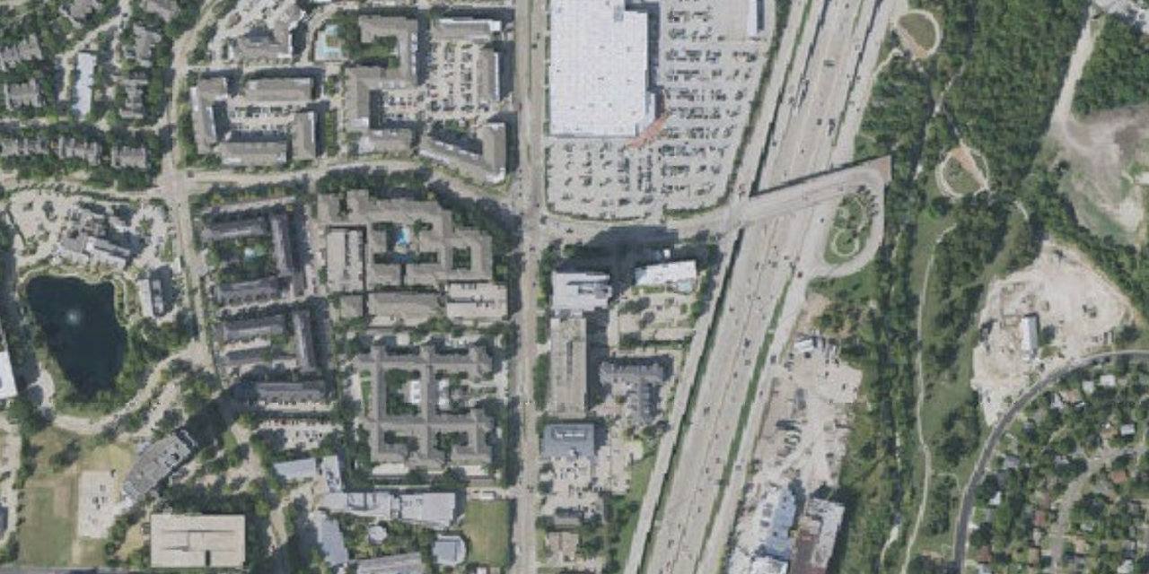 Aerial view of University of Phoenix-Texas