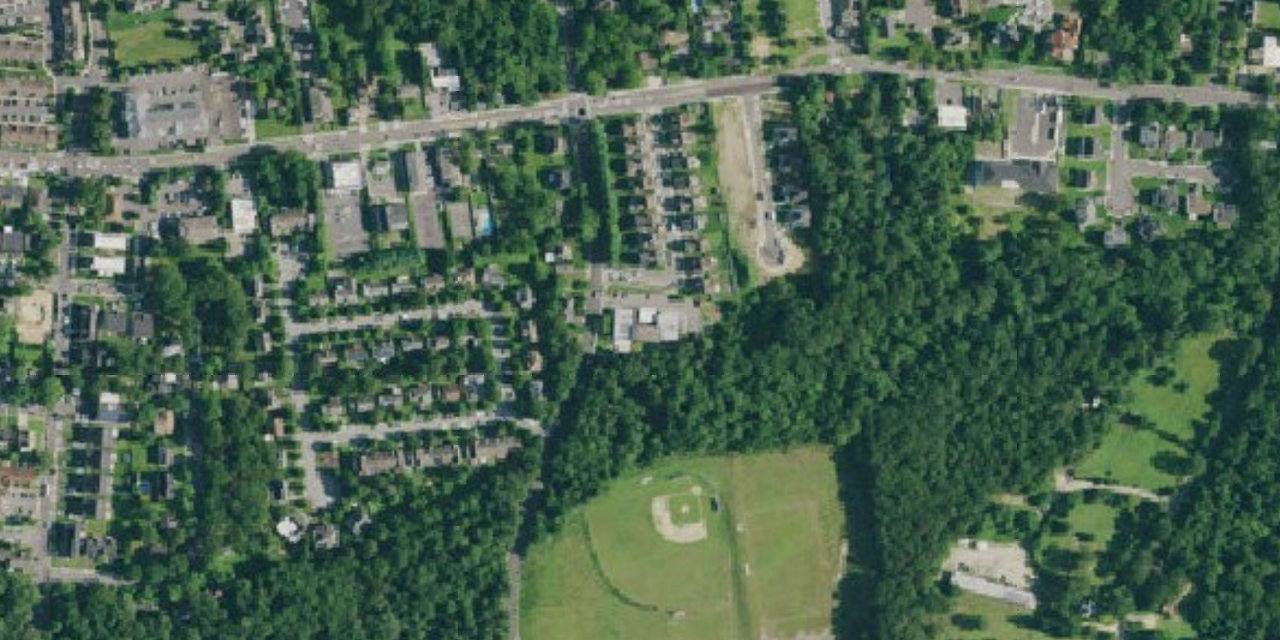 Aerial view of Yeshiva Gedola Tiferes Yerachmiel