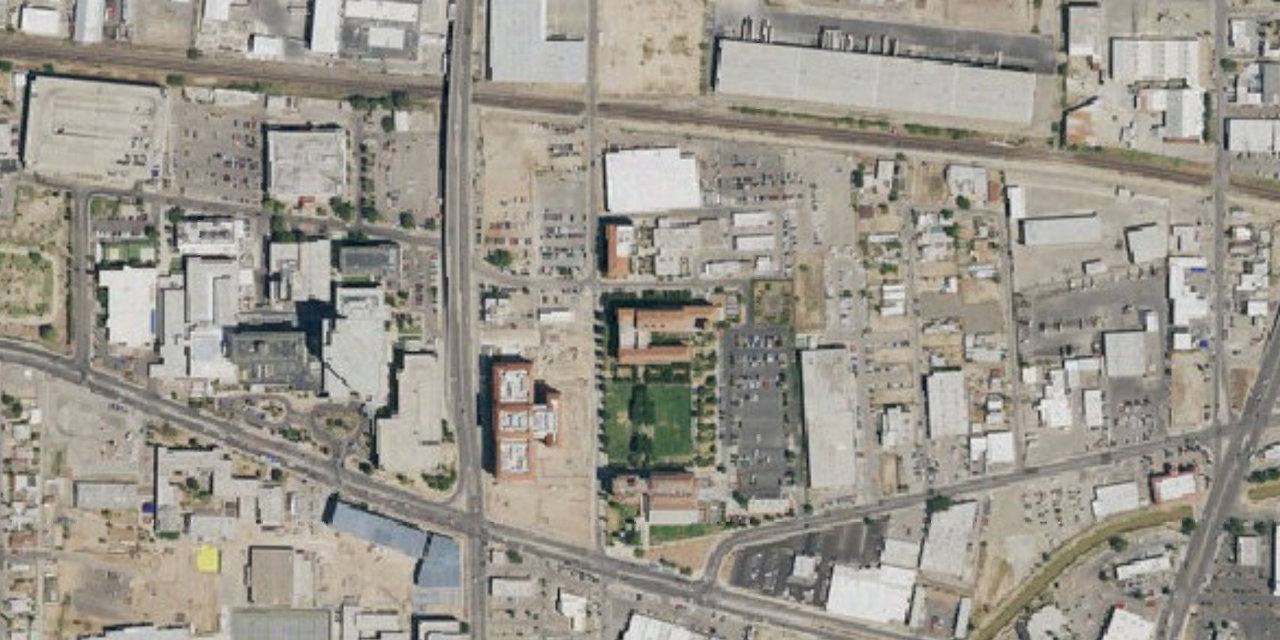 Aerial view of Texas Tech University Health Sciences Center-El Paso