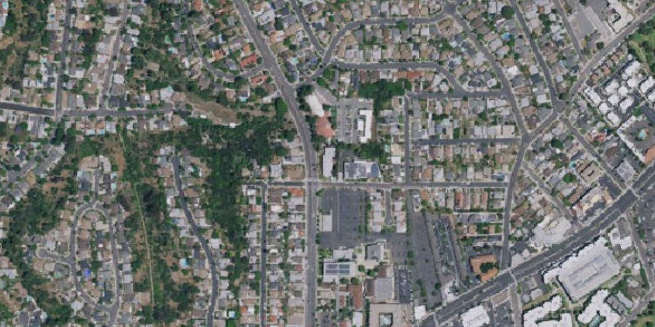 Aerial view of North-West College-San Diego