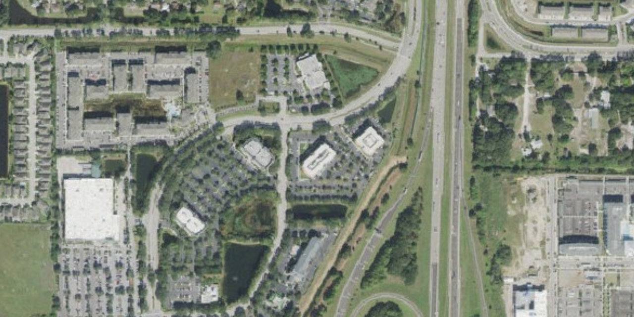 Vista aérea de Galen Health Institutes-Sarasota