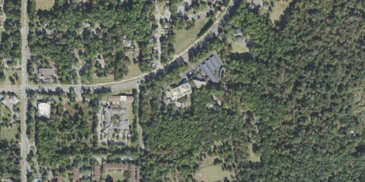 Aerial view of Galen Health Institutes-Gainesville
